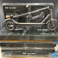 5 stk - ClassyWalk® - S250 N Elektrisk Sparkesykkel - Svart - Uten batteri
