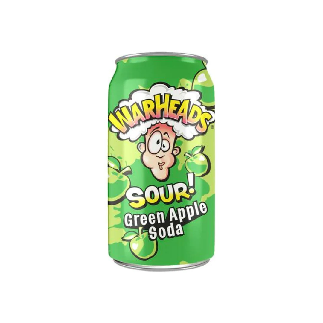 Warheads green apple 335 ml