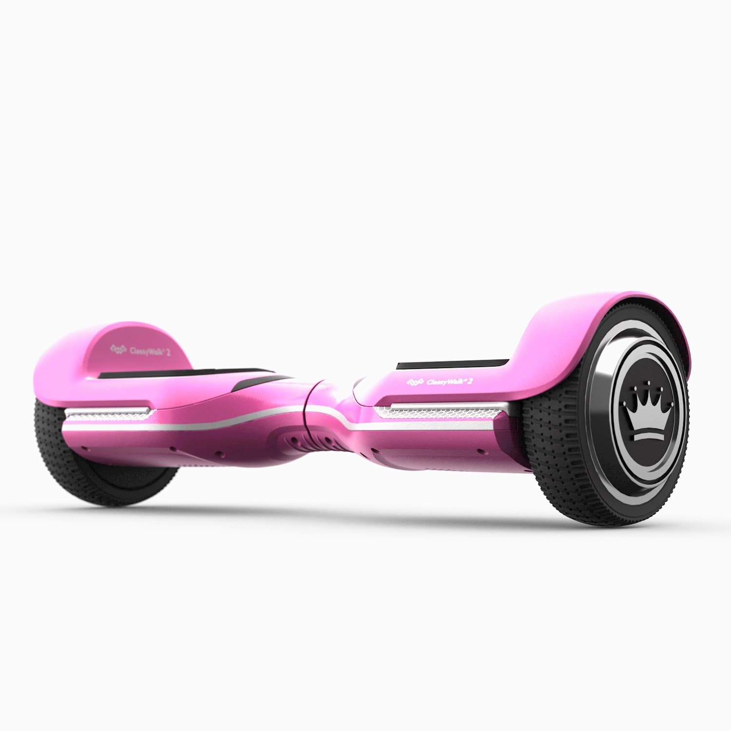 ClassyWalk® 2 Hoverboard – Rosa/Hvit (996266704953)