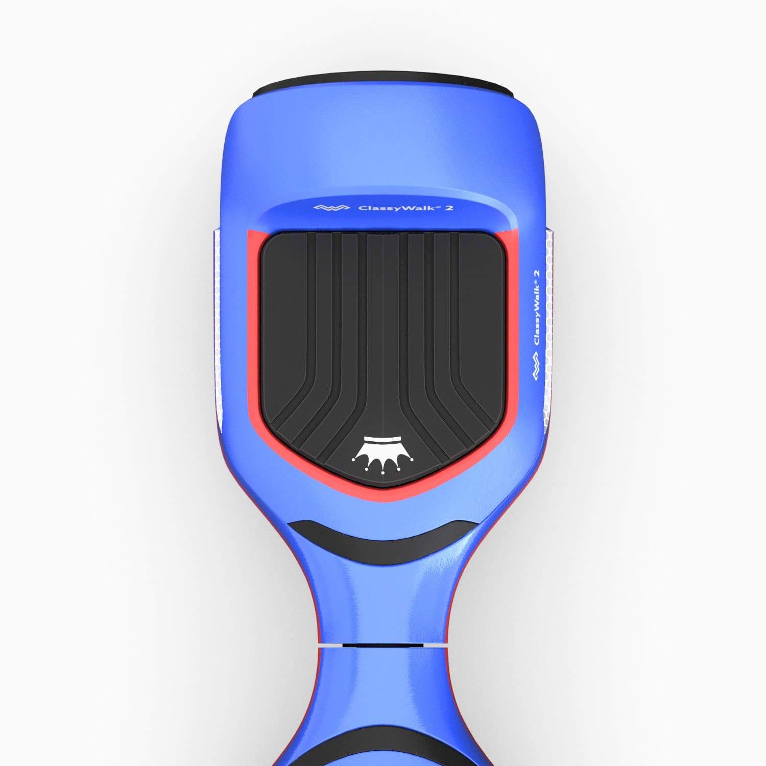 ClassyWalk® 2 LED Hoverboard - Blå/Rød (3519424331859)