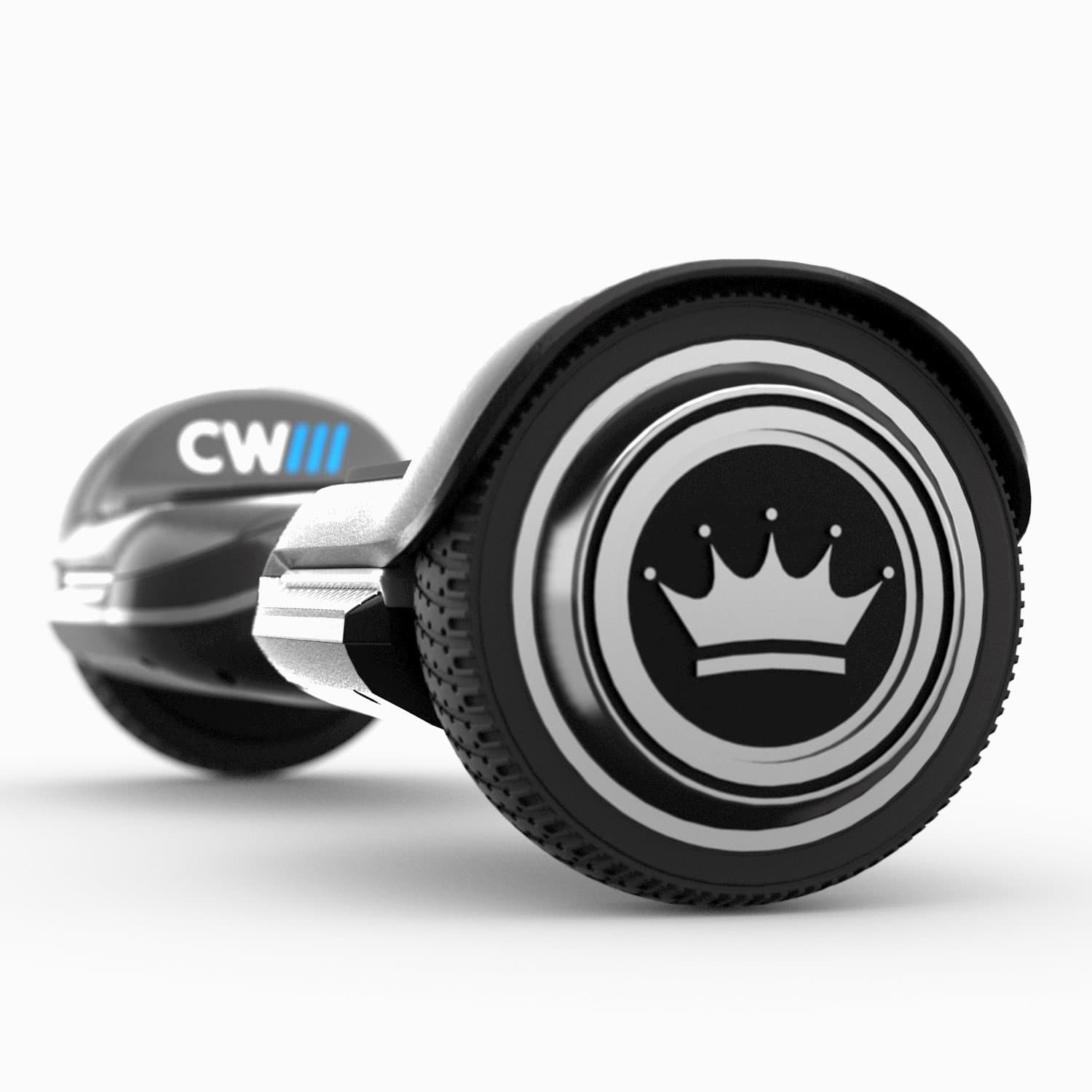 ClassyWalk® 3 Hoverboard - Svart/Sølv (11414208398)