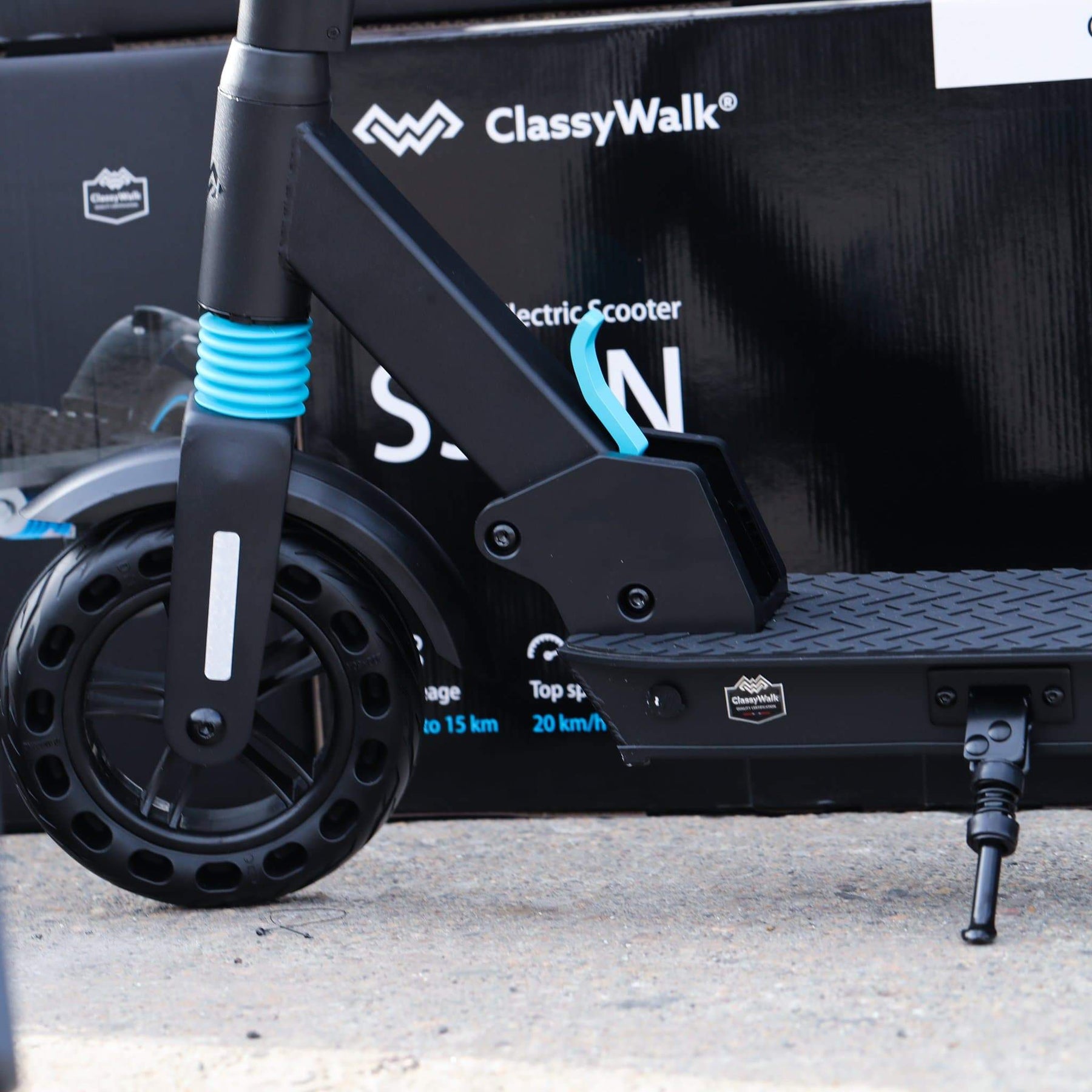 ClassyWalk® - S50 N - Elektrisk sparkesykkel (4647290929235)
