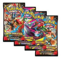 4-pack - 4 stk Pokémon Mega Evolution 01 Booster