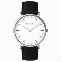 Holstad Timeless Collection – Watch - White Silver
