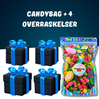 CandyBag + 4 Overraskelser!