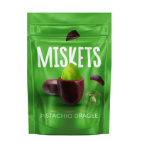 MISKETS MILK CHOCOLATE COVERED PISTACHIO DRAGEE 70g