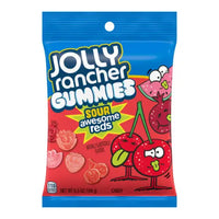JOLLY RANCHER GUMMIES SOUR AWESOME REDS PEG BAG 184g