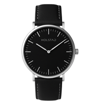 Holstad Timeless Collection – Watch - Black Silver
