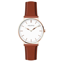 Dame - Holstad Timeless Collection – Watch - Brown Rose Gold