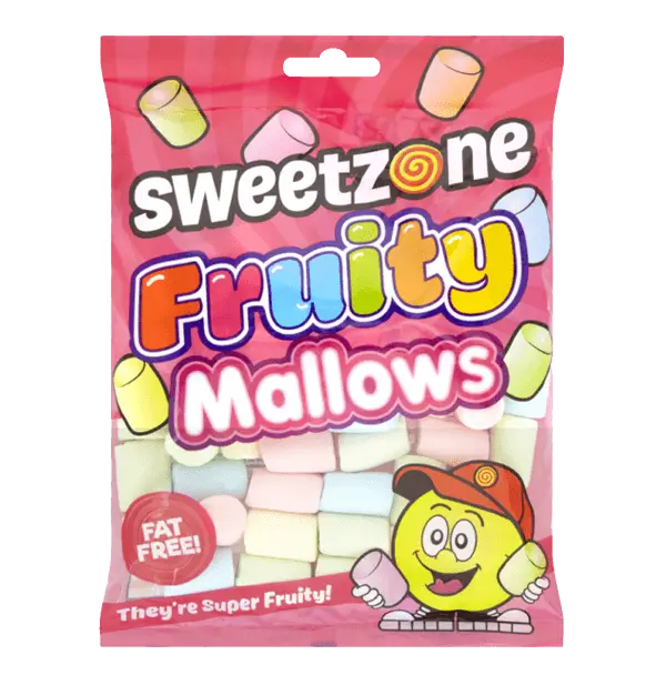 SWEETZONE FRUITY MALLOWS BAG 140g