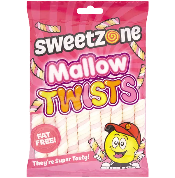 SWEETZONE MALLOWS TWISTS BAG 160g