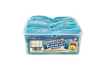 SWEETZONE FIZZY BLUE RASPBERRY BOTTLES TUB (løsvekt) 805g