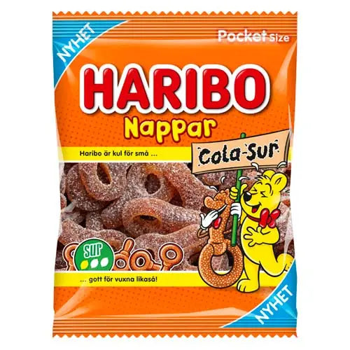 HARIBO SURA COLA NAPPAR 70g