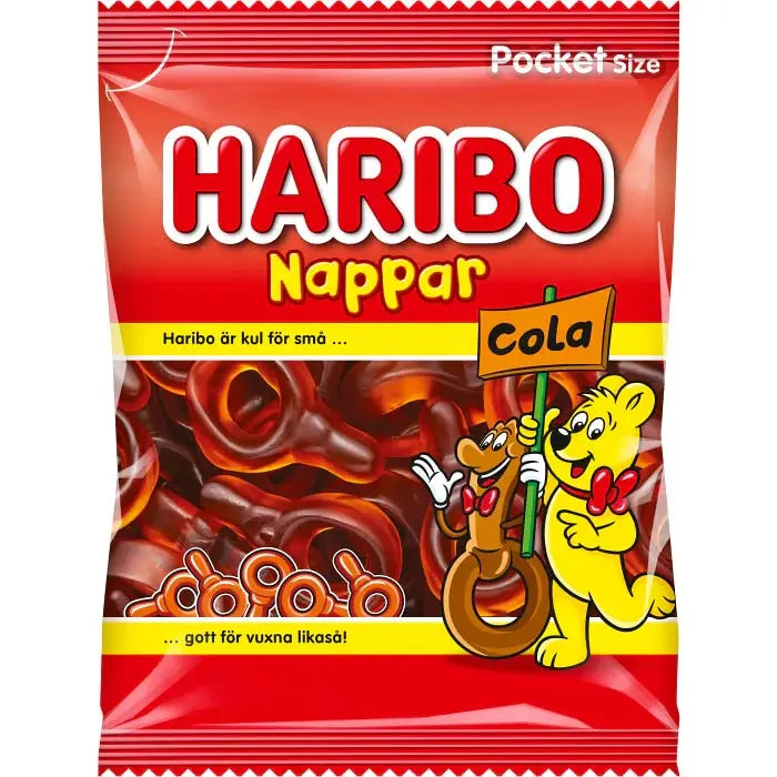 HARIBO COLA NAPPAR 80g