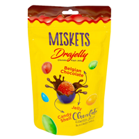 MISKETS CHOCOLATE COATED JELLY IN A CANDY SHELL 120g