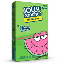 JOLLY RANCHER DRINK MIX SINGLES TO GO WATERMELON 6 STICKS 113g