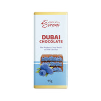 EURENI DUBAI CHOCOLATE BLUE RASBERRY CRISPY 95g