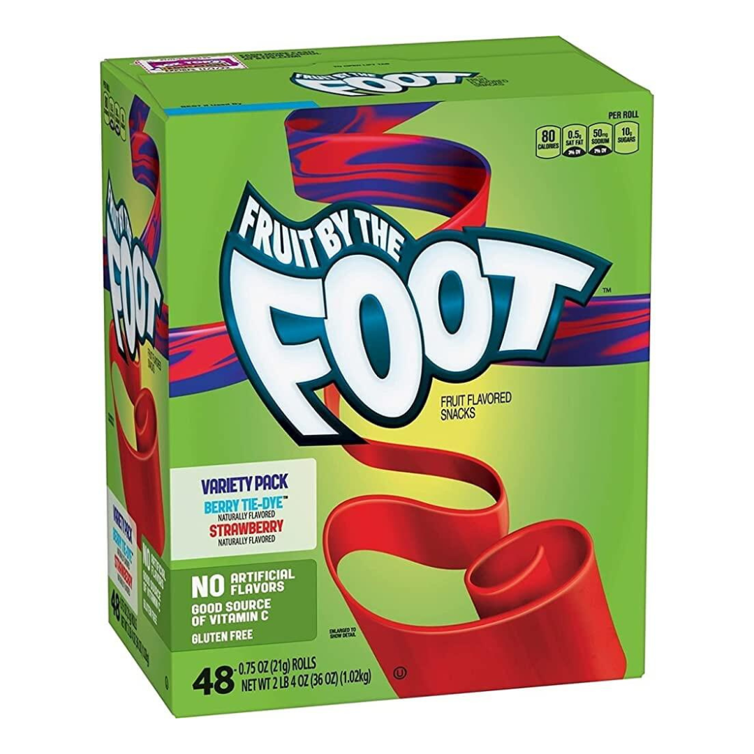 FRUIT BY THE FOOT VARIETY PACK 21g