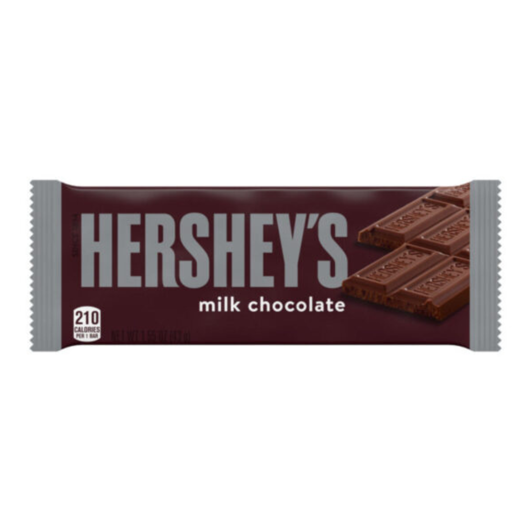 HERSHEY'S MILK CHOCOLATE BAR 43g
