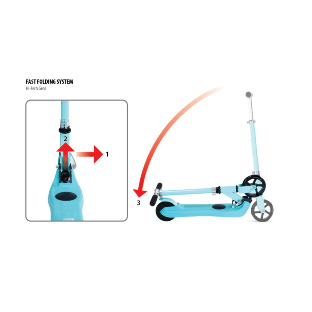 Auksjon - ClassyWalk Kids -  Elektrisk sparkesykkel - Svart