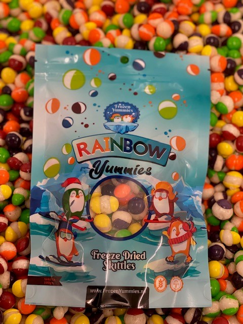FREEZE-DRIED CANDY SKITTLES RAINBOW 100g