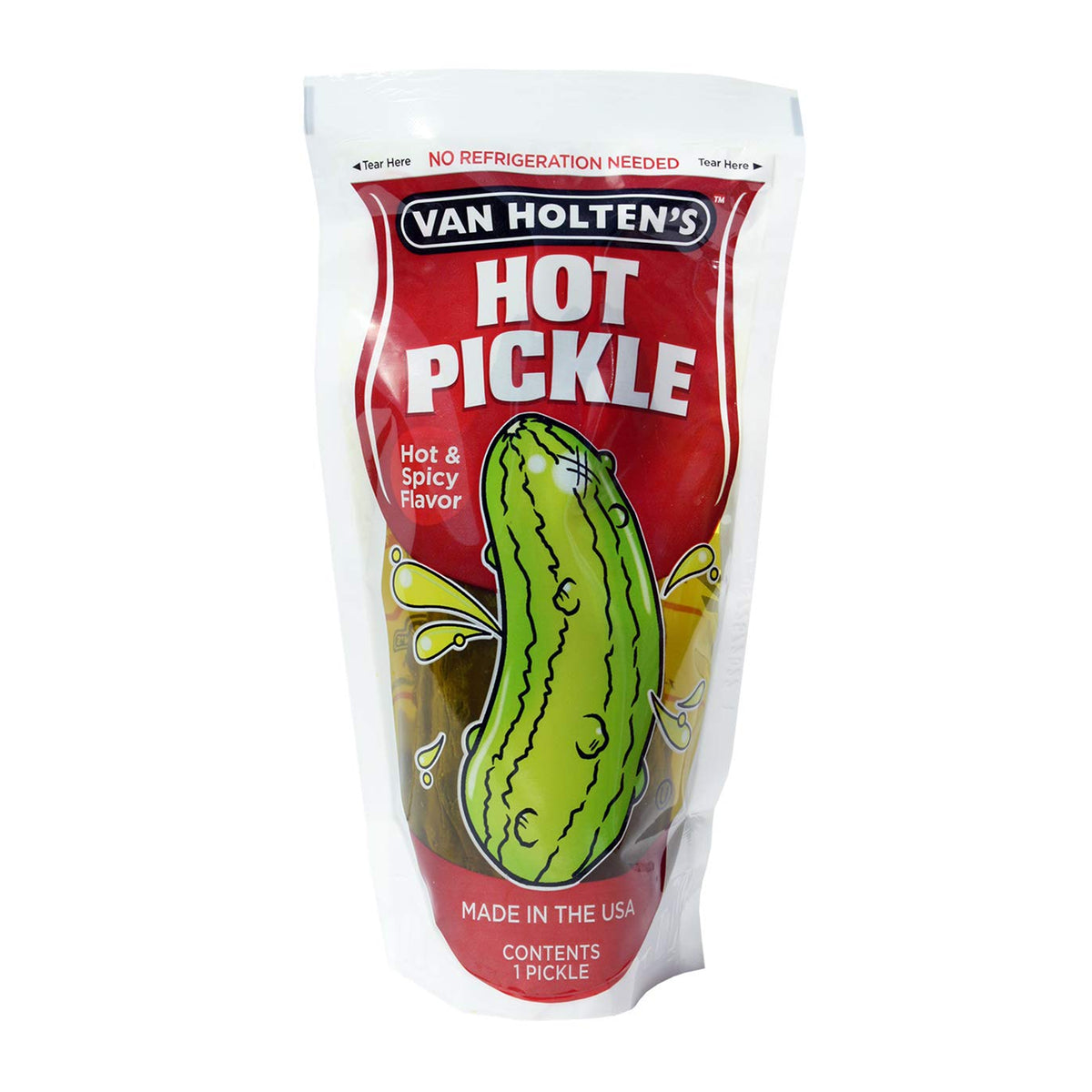 Van Holten Hot pickle in a pouch 140g