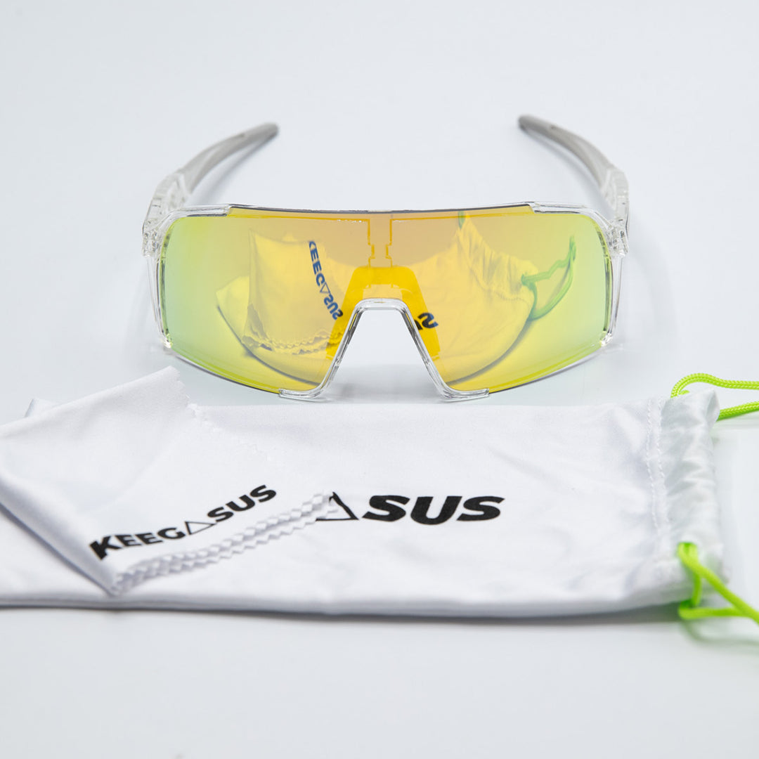Keegasus - yellow ice – sportsbriller - Trendit.no