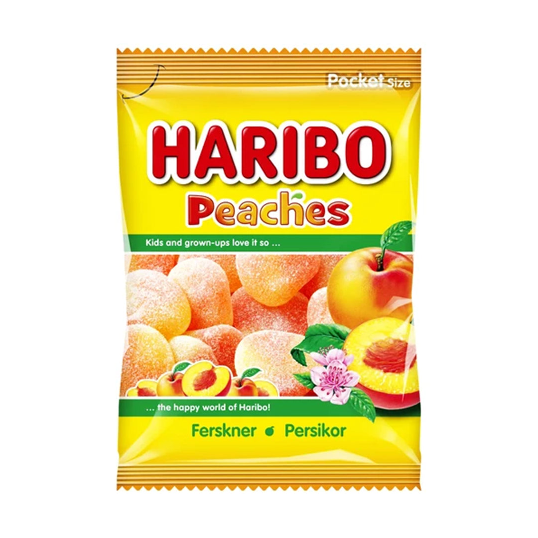 Haribo Happy Peaches 70/80g 1×28