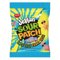 SOURPATCH JELIBON TROPICAL PEG BAG 80g