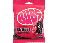 Bubs Raspberry & Salty Licorice 90g 1x16