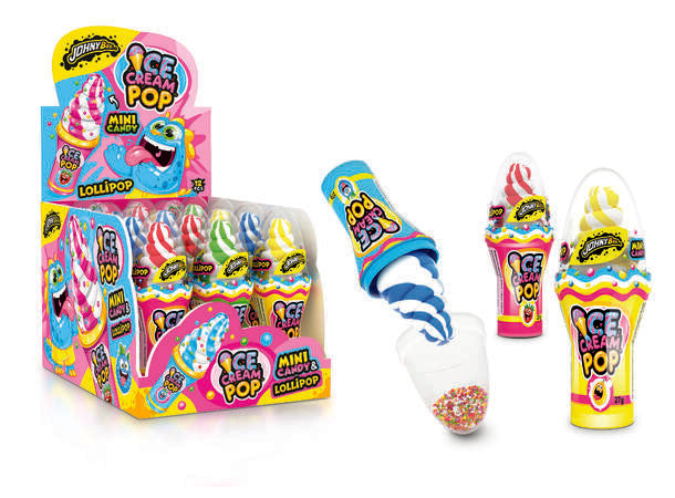 Ice Cream Pop Display 1X12 27g