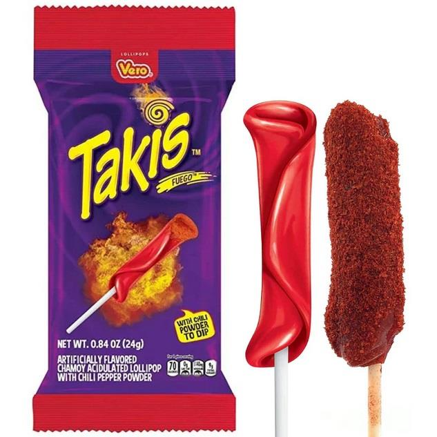 Takis Fuego Lollipop