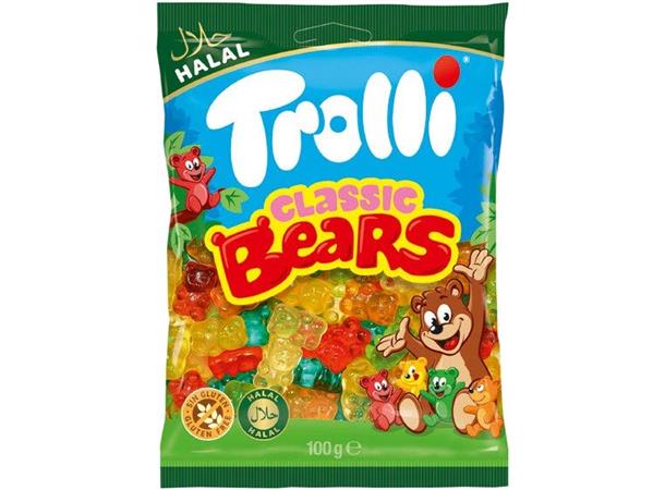 Trolli Halal Classic Bears 30x100g