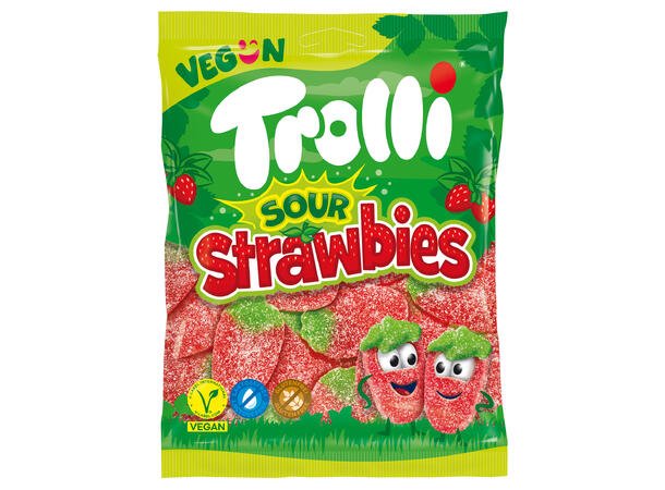 Trolli Sour Strawbies 18x175g