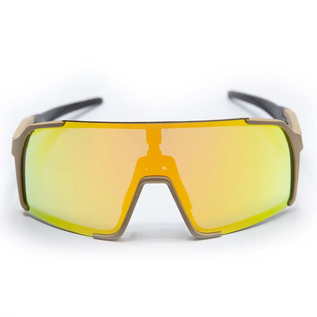 Keegasus - Yellow Camo – sportsbriller - Trendit.no