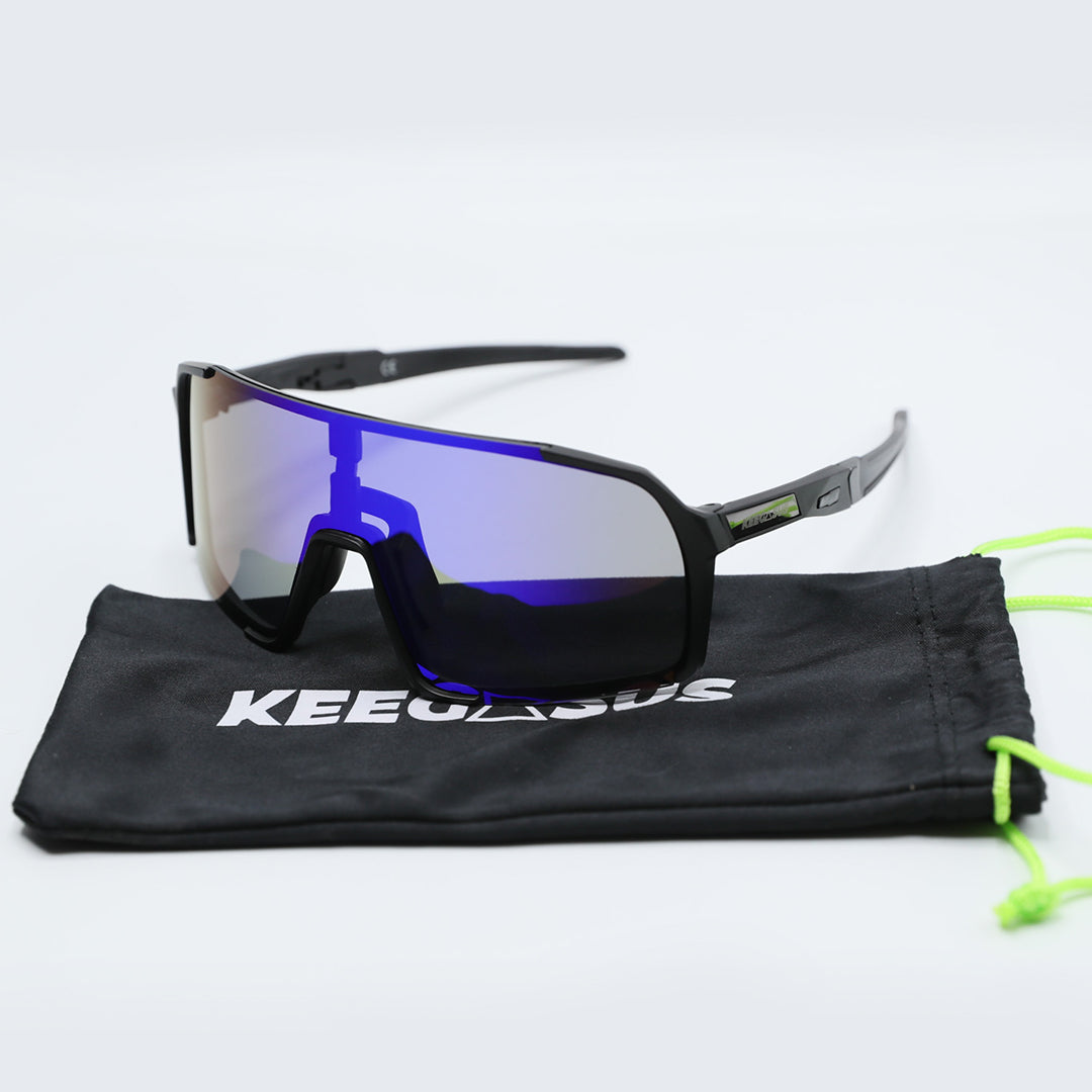 Keegasus Dark Crispy Blue – sportsbriller - Trendit.no