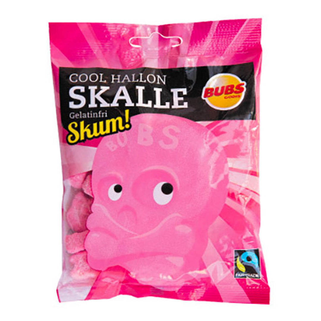 Bubs Cool Hallon Skalle Skum Vegetar 90g