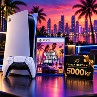 GTA 6 + PS5 + GAVEKORT 5000 kr.
