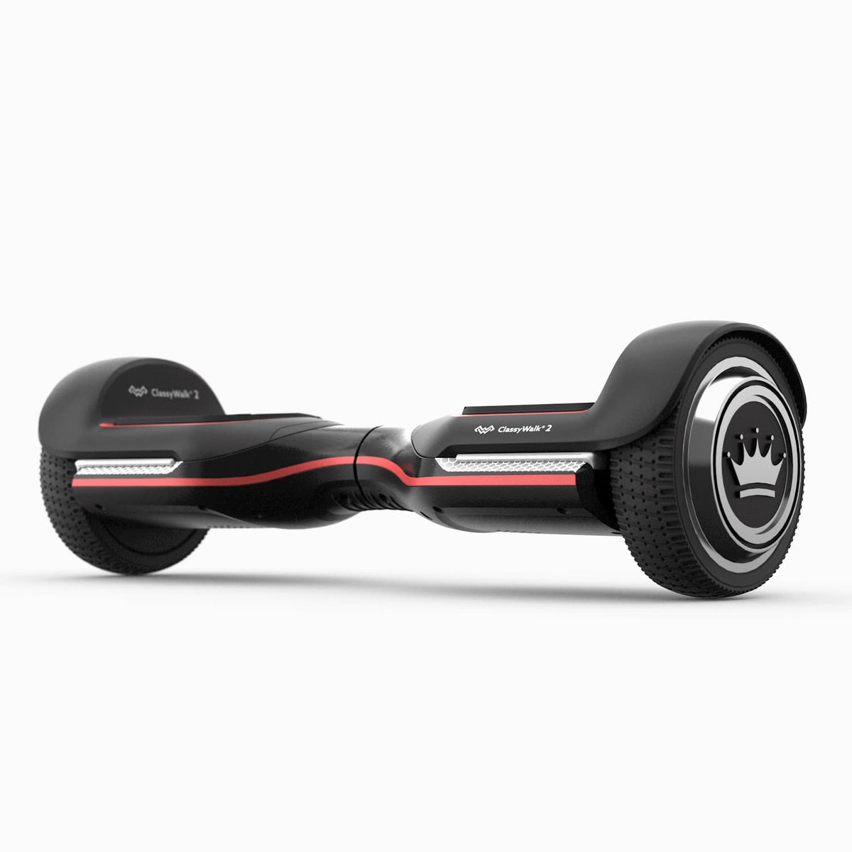 ClassyWalk® 2 Hoverboard – Svart/Rød (996251762745)