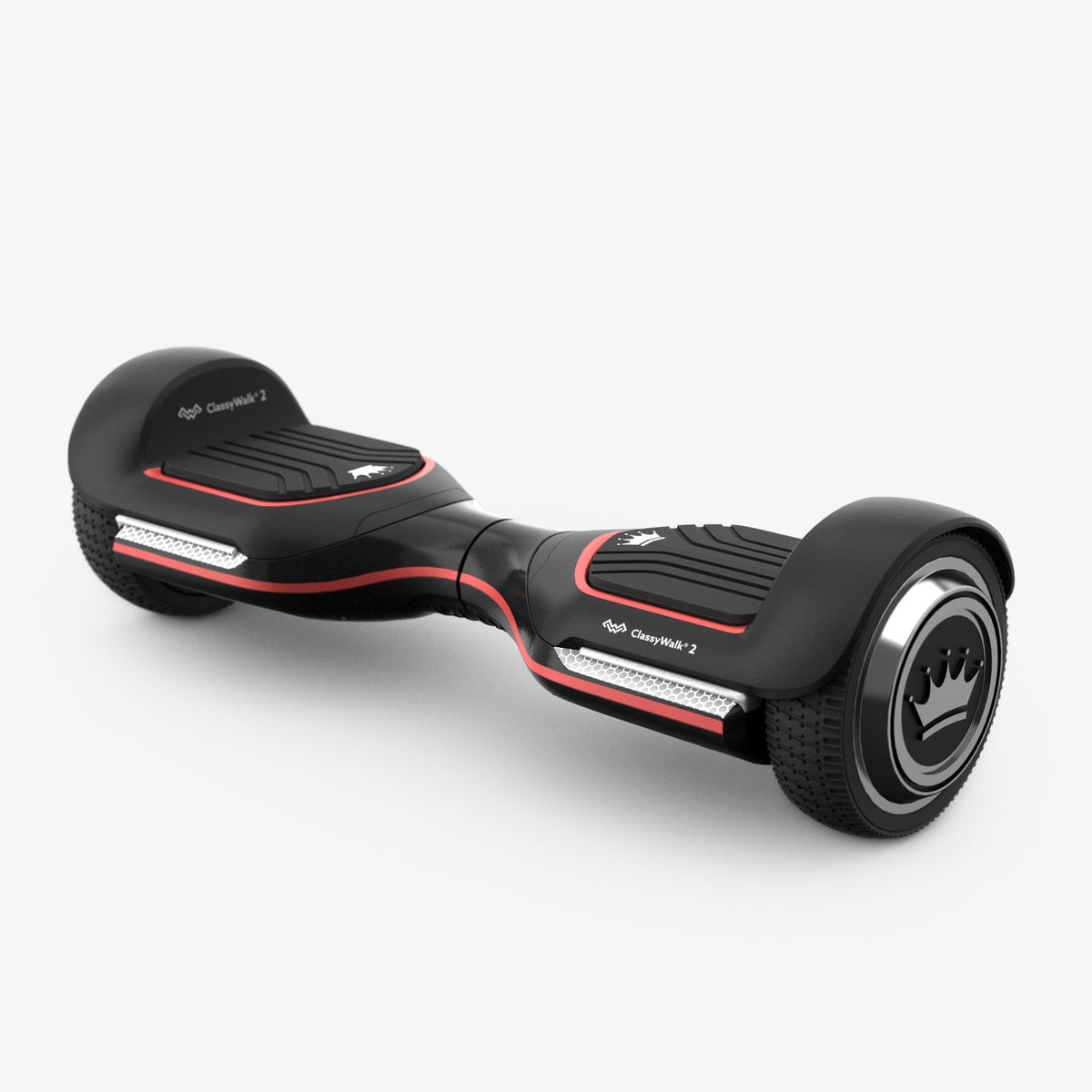 ClassyWalk® 2 Hoverboard – Svart/Rød - Stayclassy.no (996251762745)