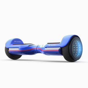 ClassyWalk® 2 LED Hoverboard - Blå/Rød (3519424331859)