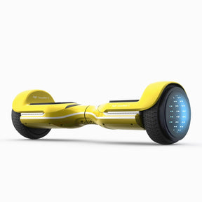 ClassyWalk® 2 LED Hoverboard - Gul/Hvit (3519408865363)