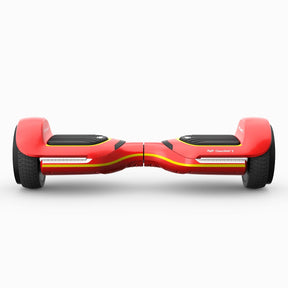 ClassyWalk® 2 LED Hoverboard - Rød/Gul (3519396708435)