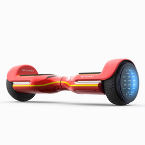 ClassyWalk® 2 LED Hoverboard - Rød/Gul (3519396708435)