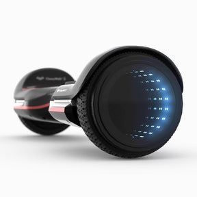 ClassyWalk® 2 LED Hoverboard - Svart/Rød (3519393464403)