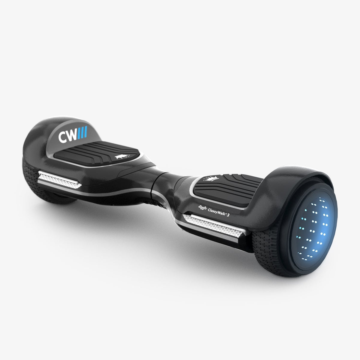 ClassyWalk® 3 Hoverboard - Svart/Sølv - Stayclassy.no (11414208398)