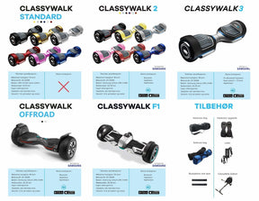 ClassyWalk® Standard Hoverboard - Rosa (996229021753)