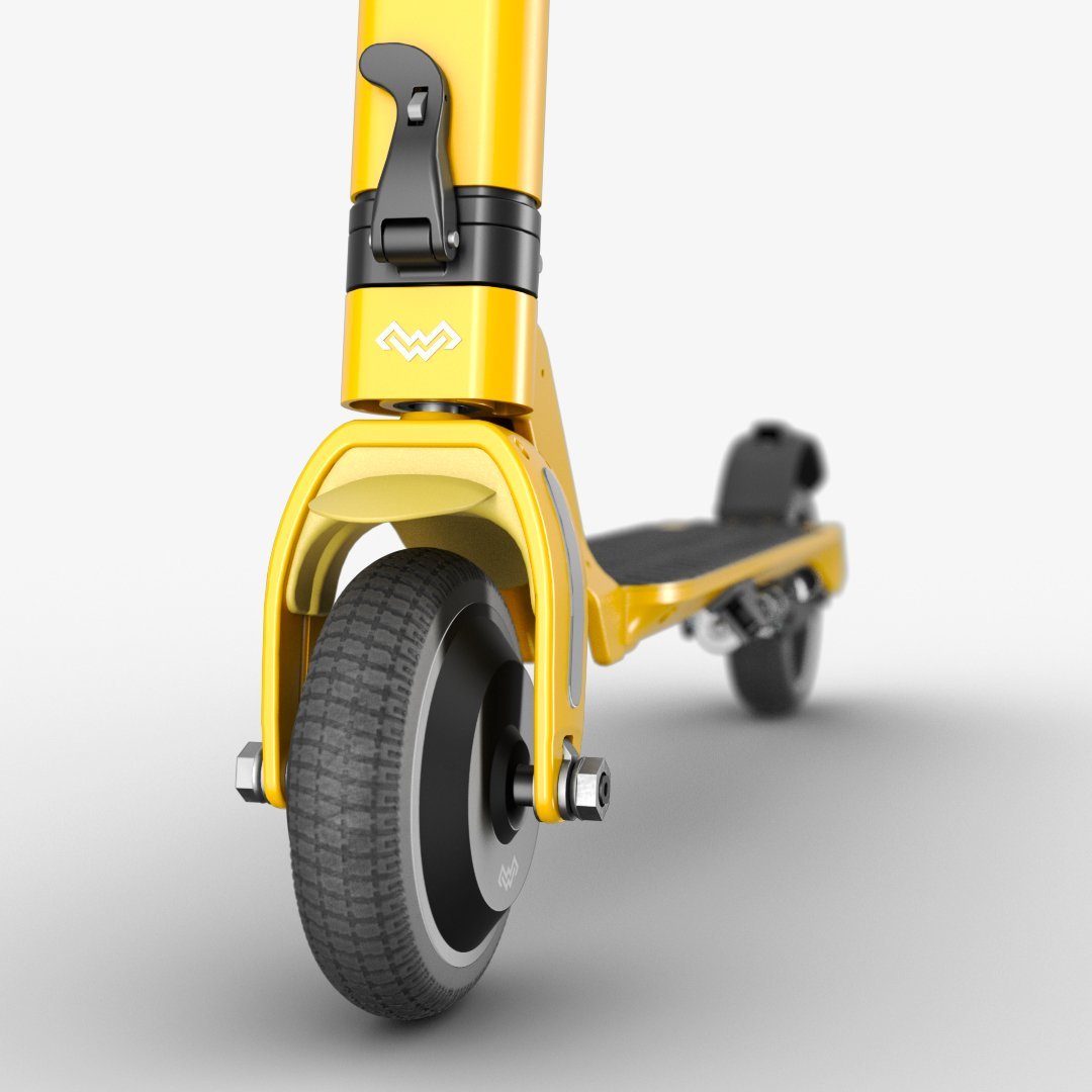 S100 N Taxi Yellow – Elektrisk Sparkesykkel - Stayclassy.no (4733479813203)